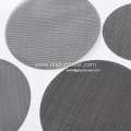 Durable Black Wire Cloth Filter Disc for Efficient Filtration Systems